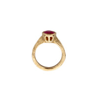 RA Gold Ruby Ring