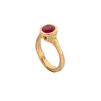RA Gold Ruby Ring