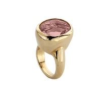 ROSEA Gold Morganite Ring
