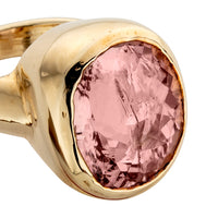 ROSEA Gold Morganite Ring