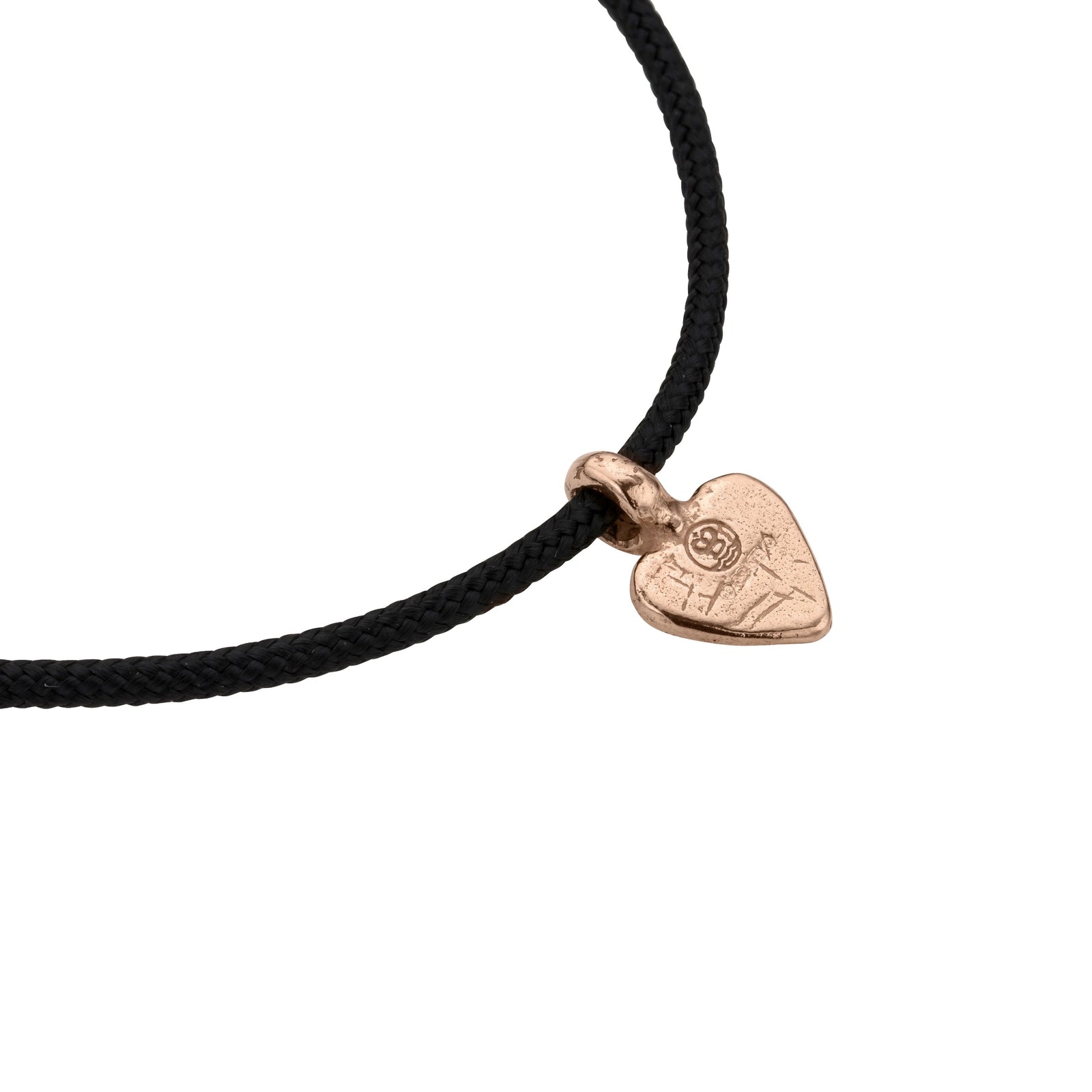 Rose Gold Baby Heart Sailing Rope