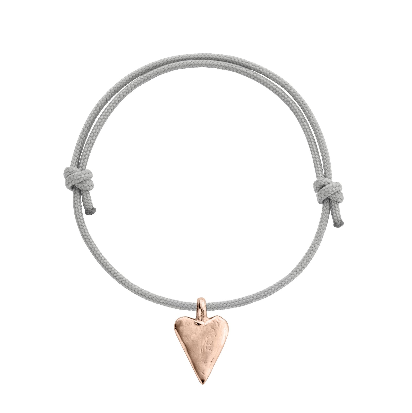 Rose Gold Medium Heart Sailing Rope