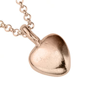 Rose Gold Midi Grateful Heart Necklace