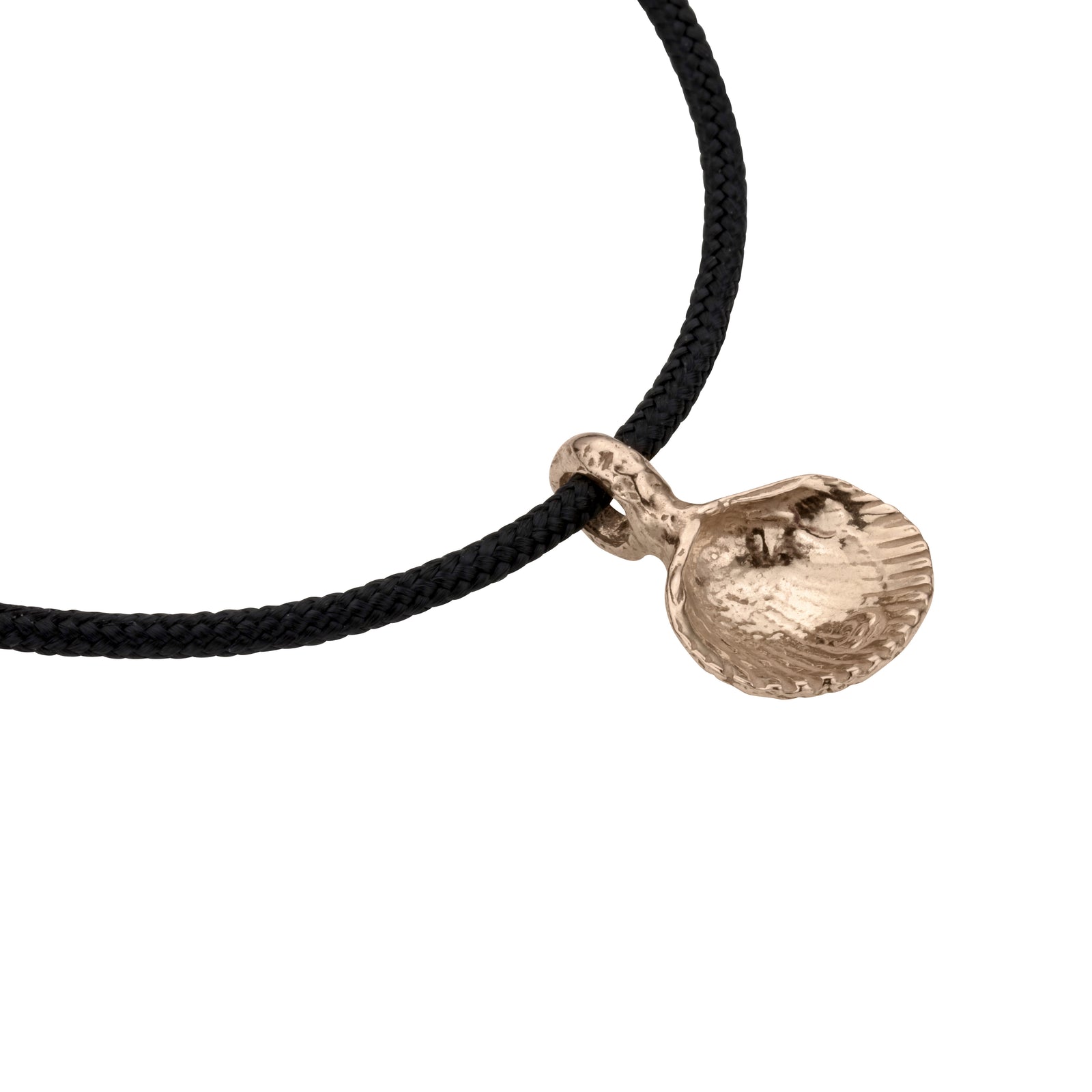 Rose Gold Mini Shell Charm