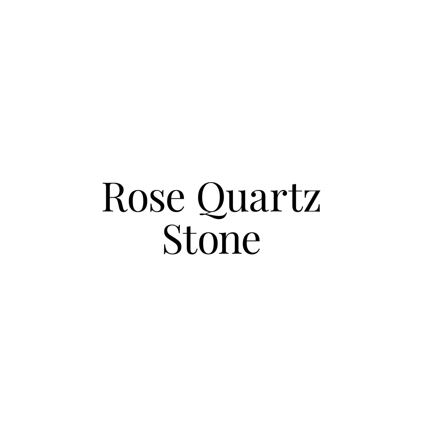 Rose Quartz Stone