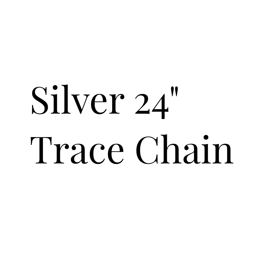 Silver Trace Chain - 24"