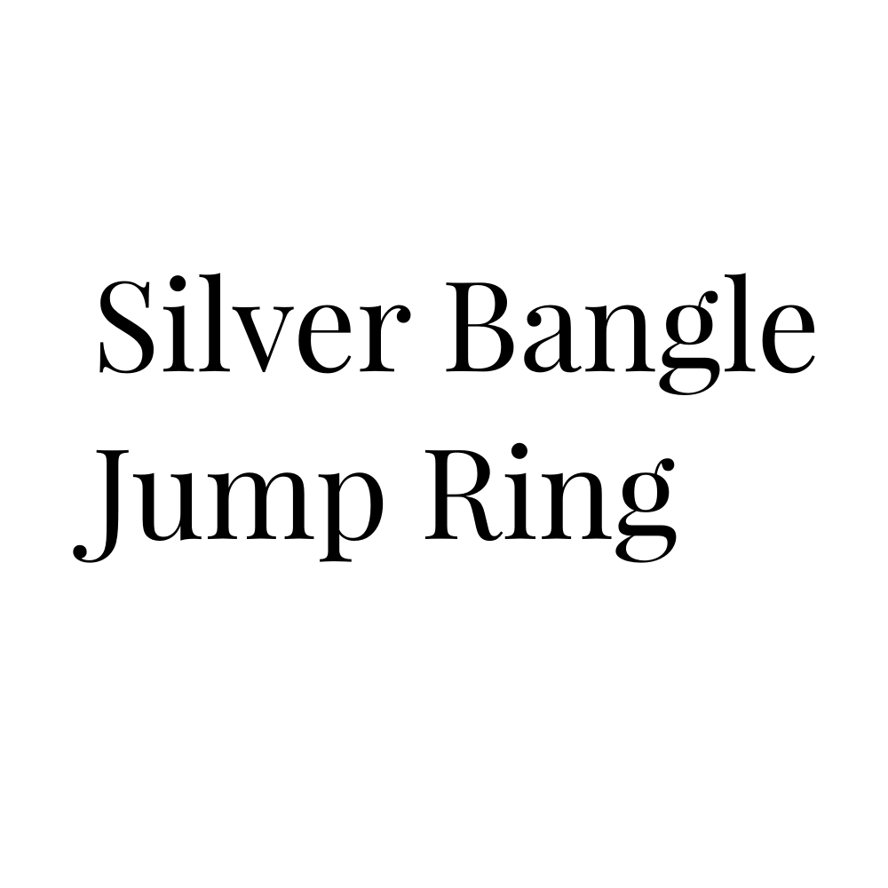 Silver Bangle Jump Ring