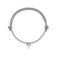 Silver Aries Mini Horoscope Sailing Rope