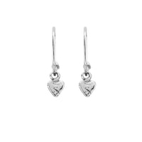 Maxi Cupid Hoops With Baby Heart Charms