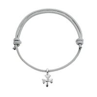 Child's Silver Baby Shamrock Sailing Rope