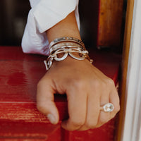 Silver Bit Bracelet
