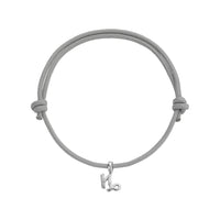 Silver Capricorn Mini Horoscope Sailing Rope