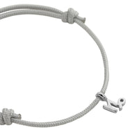 Silver Capricorn Mini Horoscope Sailing Rope