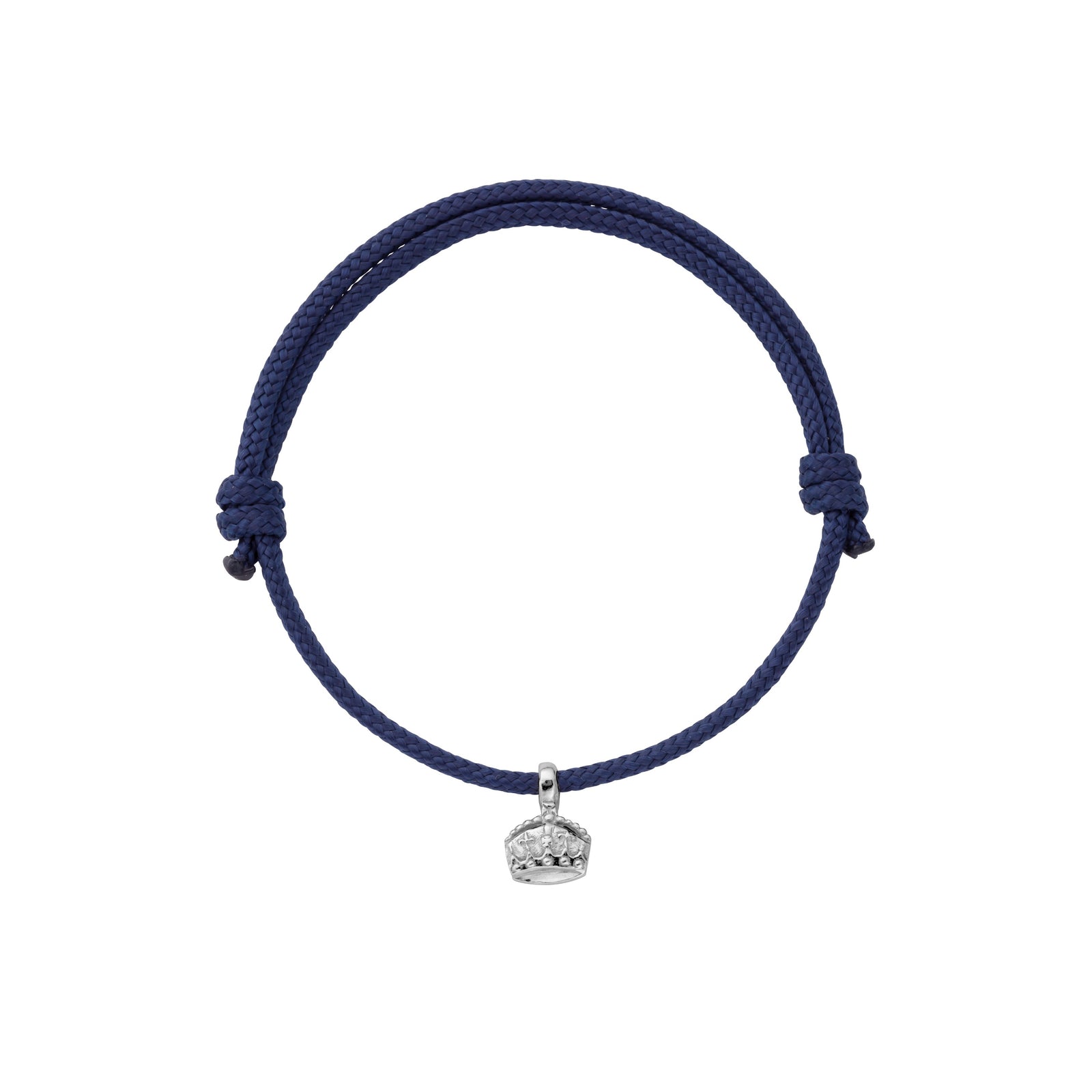 Silver Coronation Crown Sailing Rope