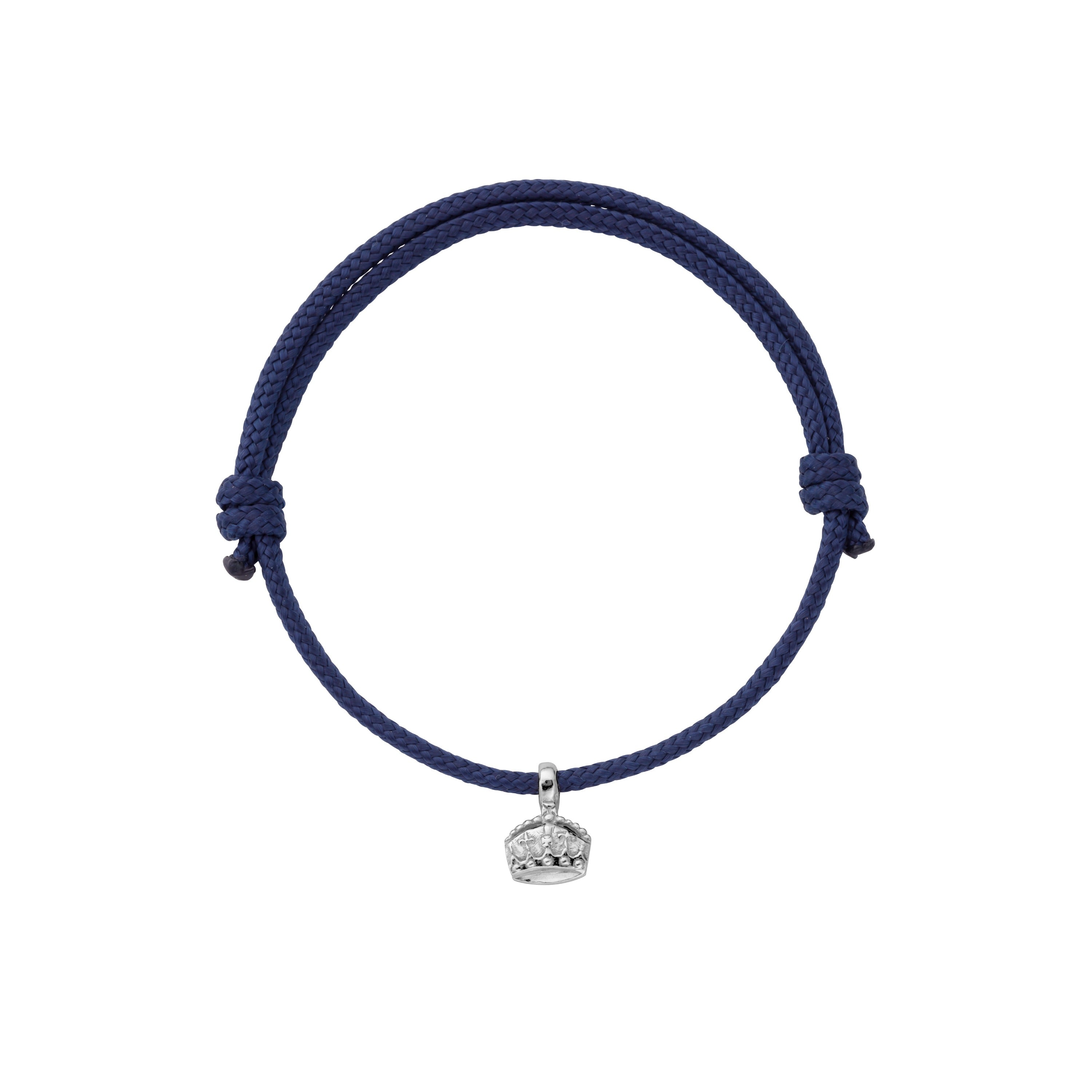 Silver Coronation Crown Sailing Rope