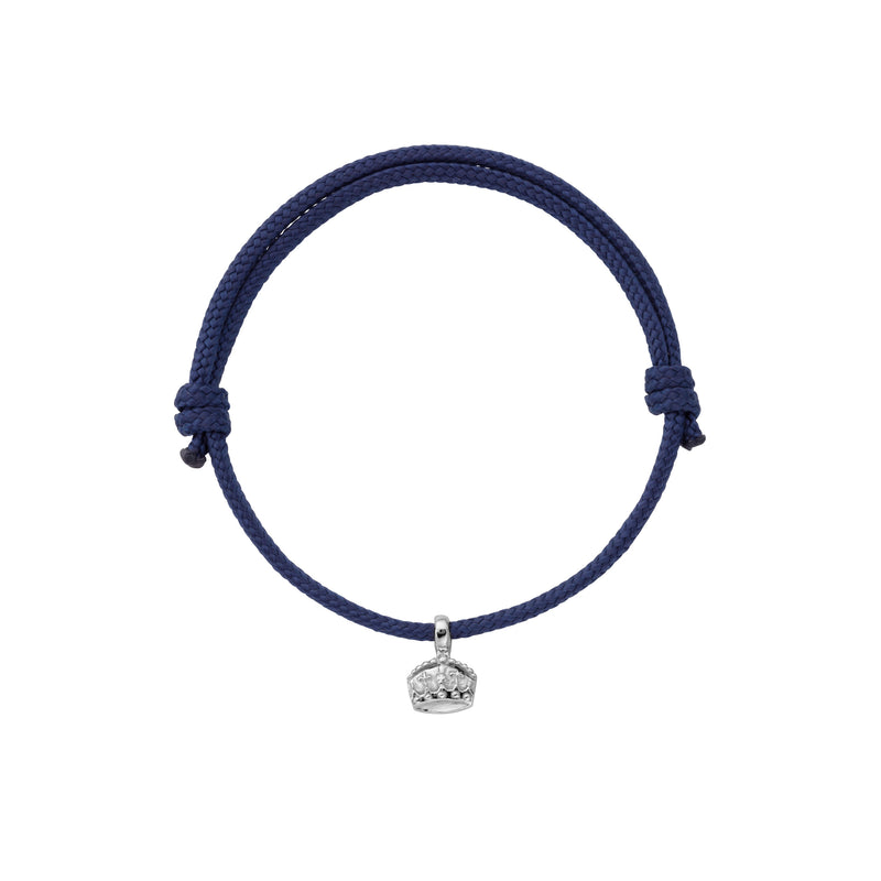 Silver Coronation Crown Sailing Rope