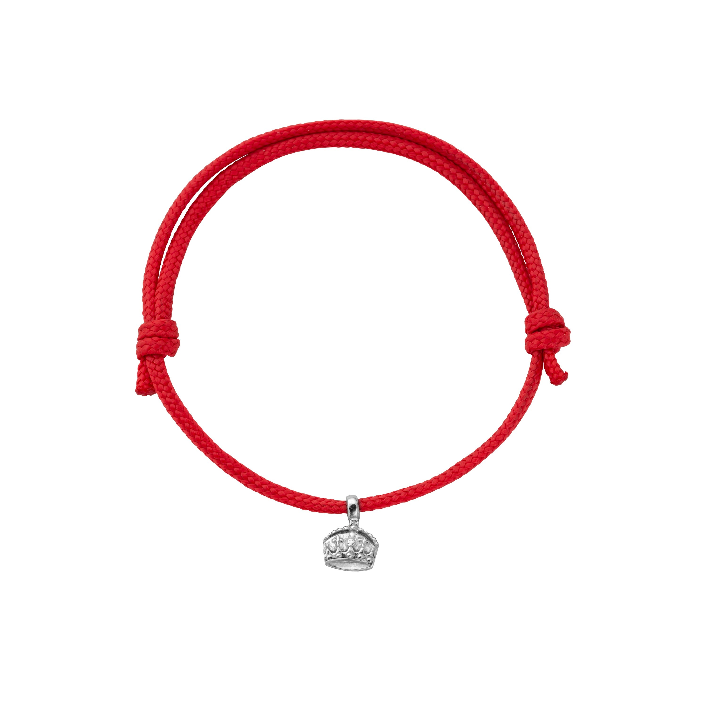 Silver Coronation Crown Sailing Rope