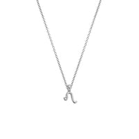 Silver Leo Mini Horoscope Necklace