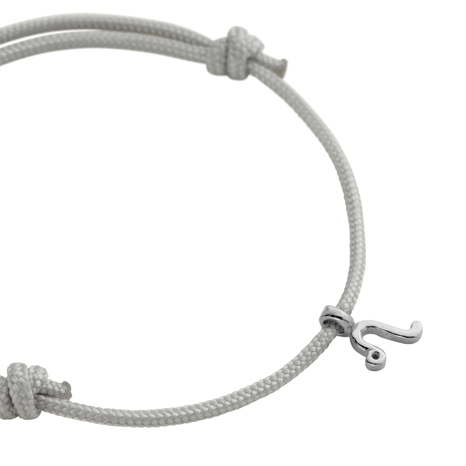 Silver Leo Mini Horoscope Sailing Rope