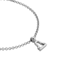 Silver Libra Mini Horoscope Chain Bracelet