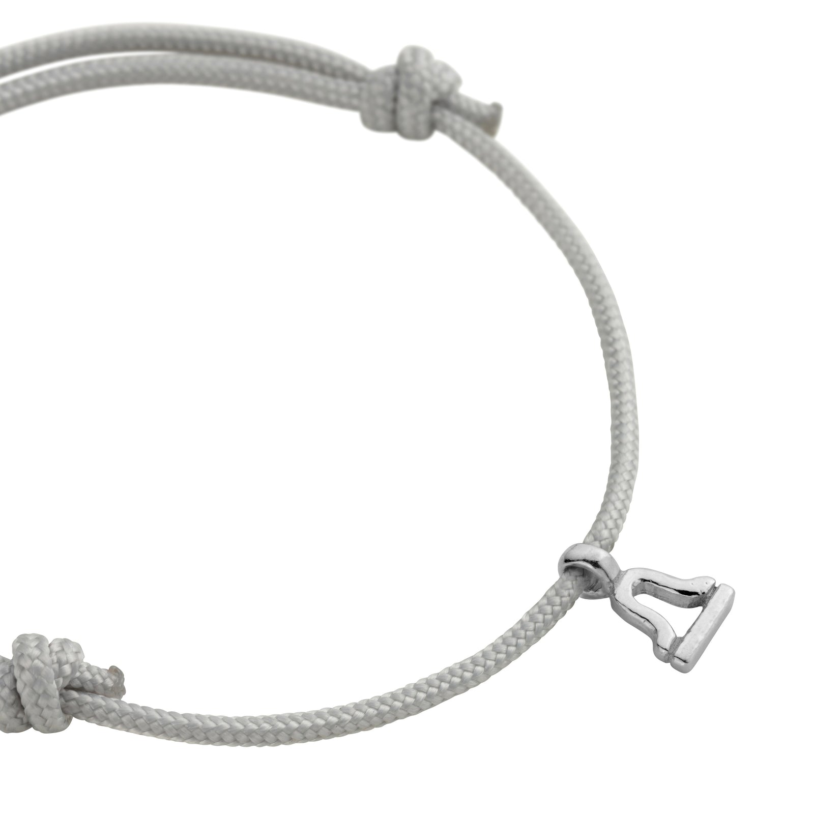 Silver Libra Mini Horoscope Sailing Rope