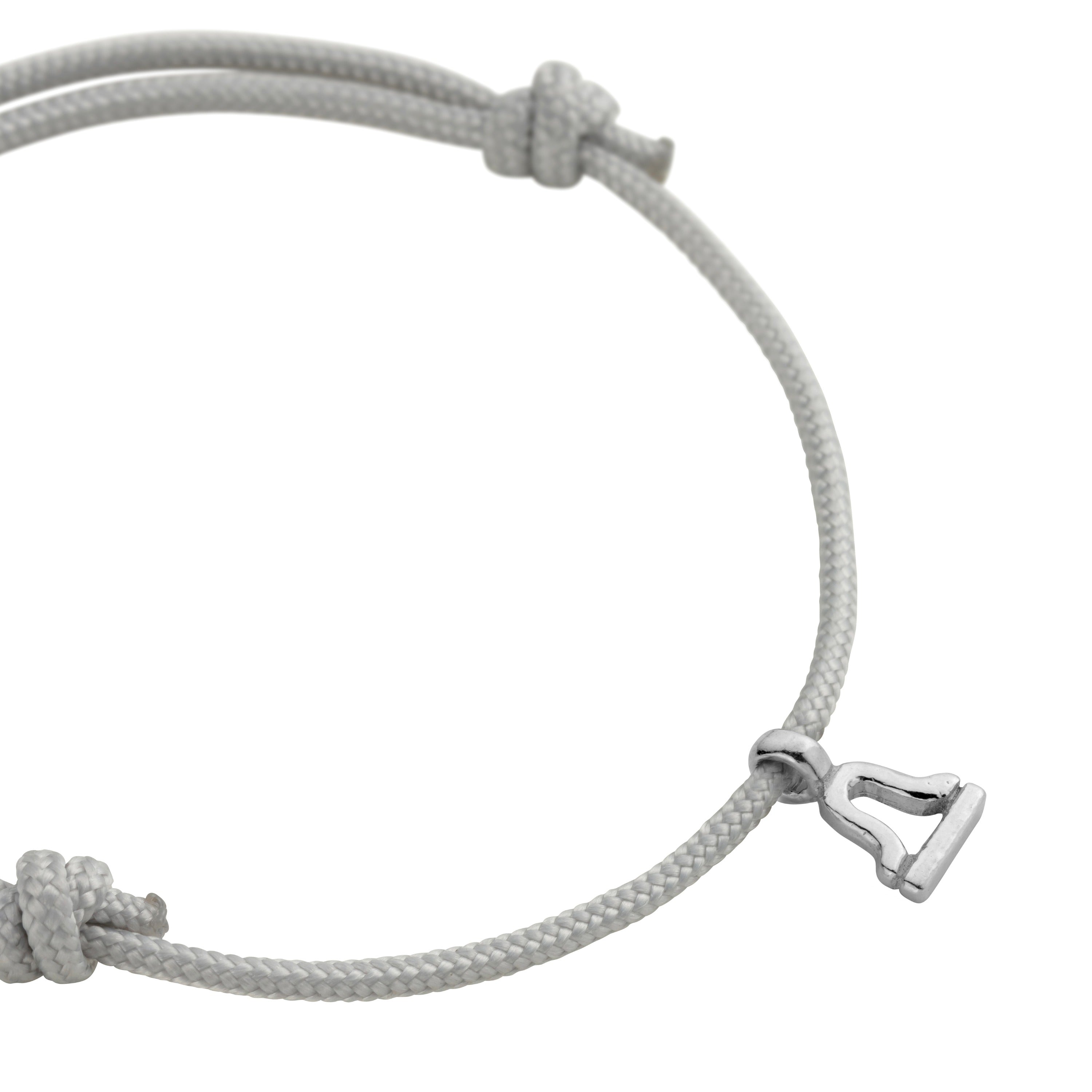 Silver Libra Mini Horoscope Sailing Rope