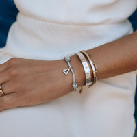 Silver Libra Mini Horoscope Sailing Rope