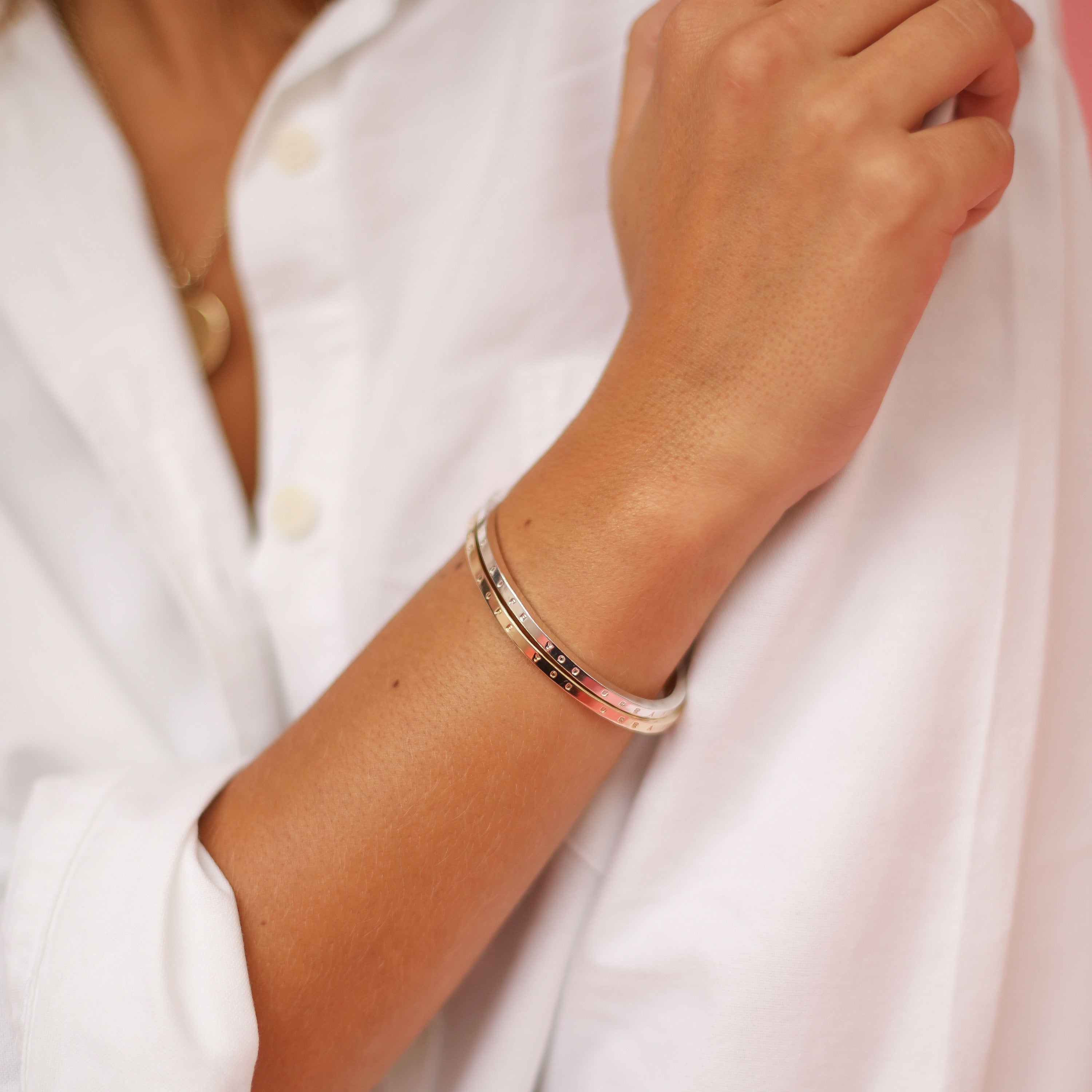 Silver Luxury Forever Cuff