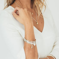 Silver Maxi Grateful Heart Bangle