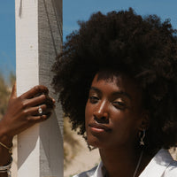 Maxi Cupid Hoops With Mini Star Charms