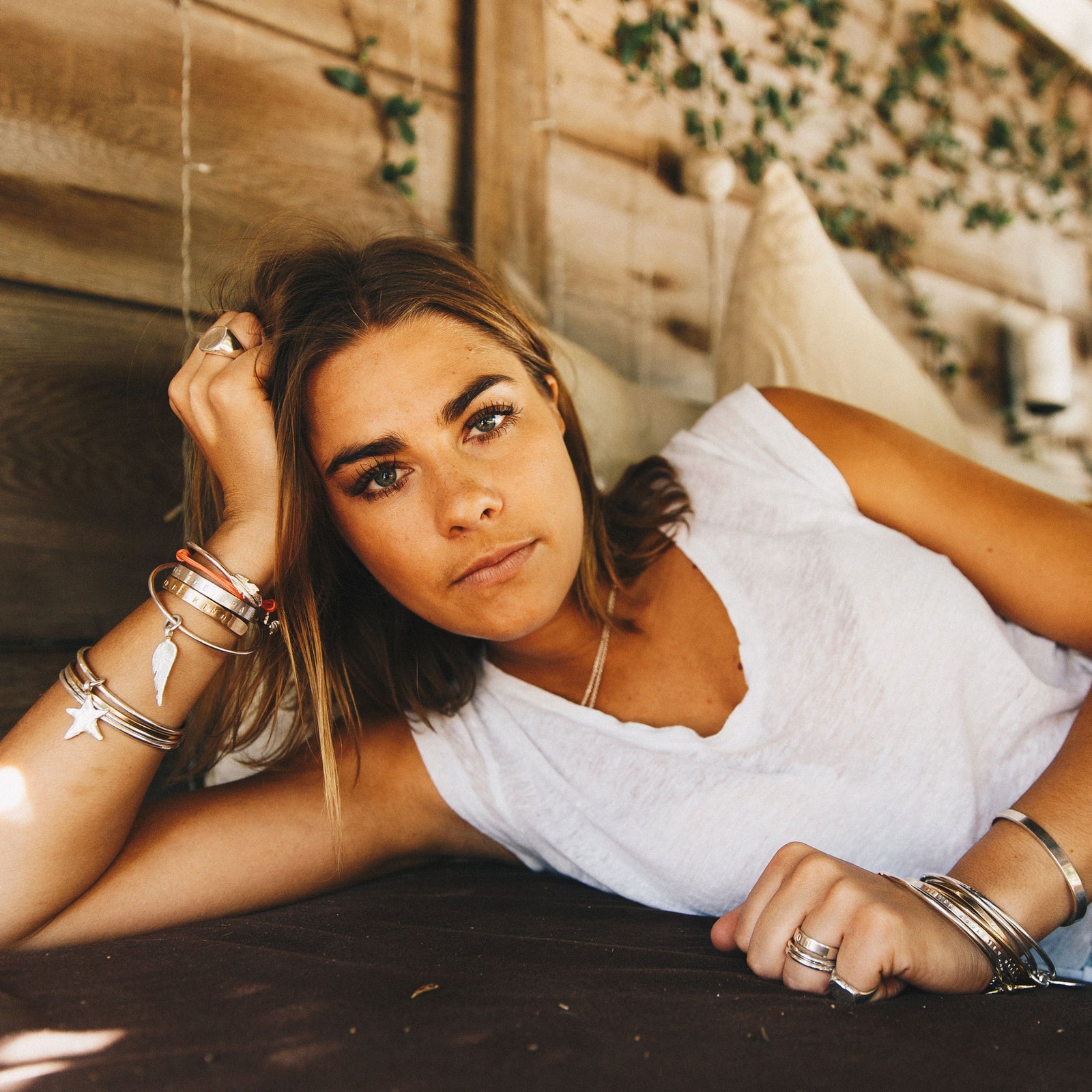 Silver Maxi Angel Wing Bangle