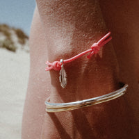 Silver Mini Feather Sailing Rope