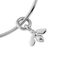 Silver Mini Honey Bee Bangle