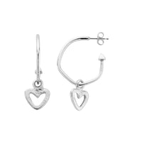 Silver Earring Charms
