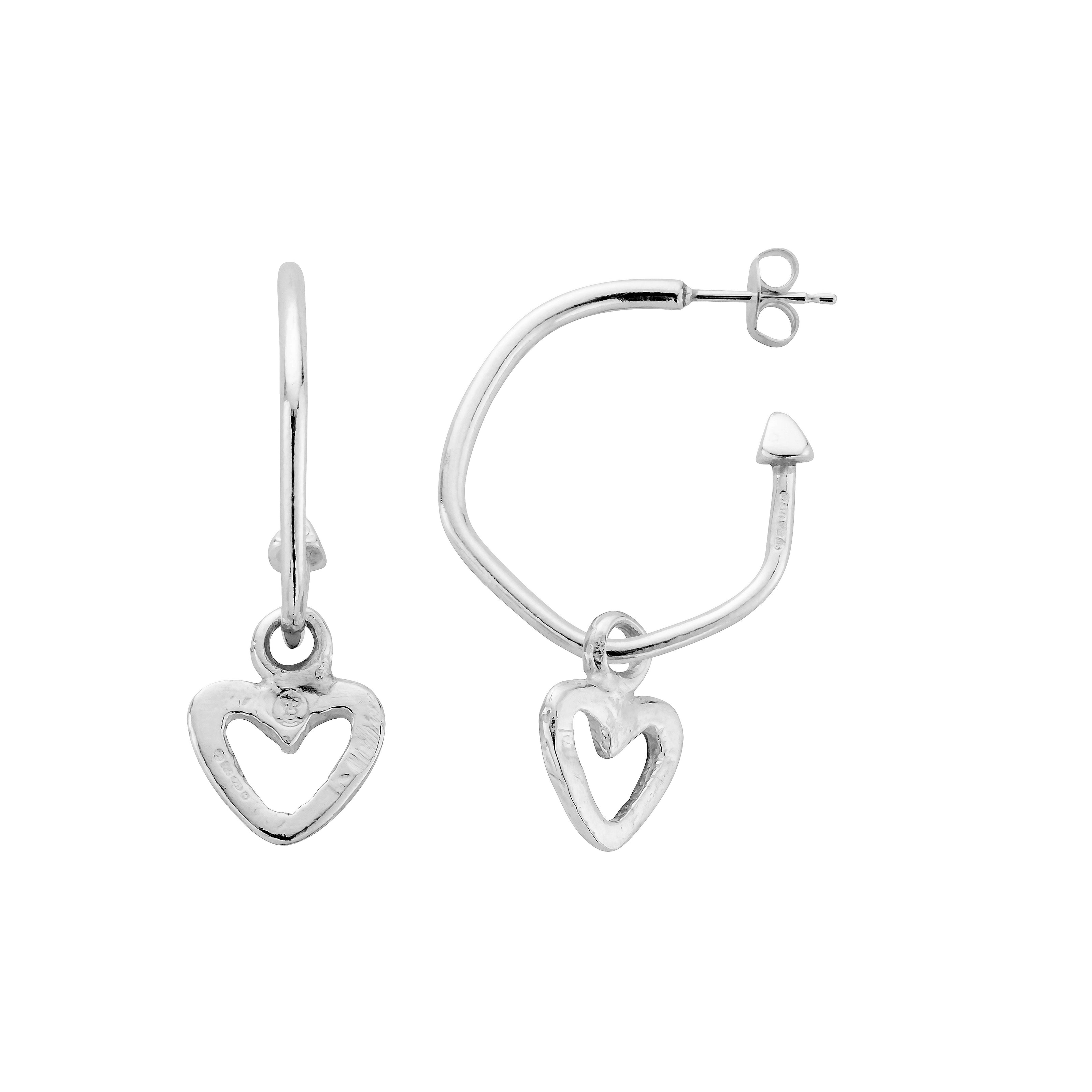 Silver Earring Charms