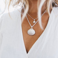 Silver Mini Star Necklace