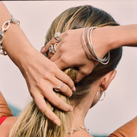 Silver Open Circle Ring