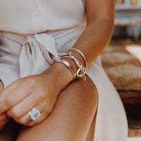Silver Standard Signature Bangle
