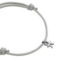 Silver Pisces Mini Horoscope Sailing Rope