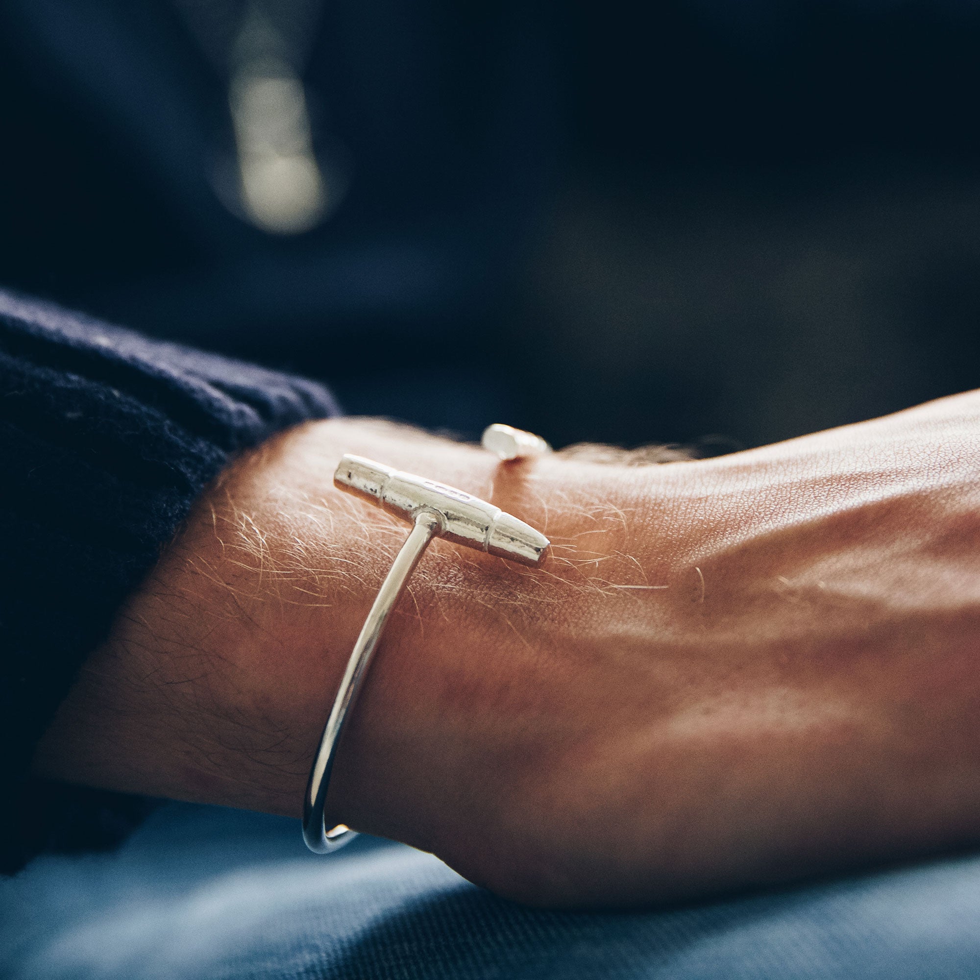 Silver Polo Bangle