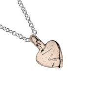 Silver & Rose Gold Baby Heart Necklace