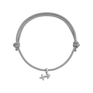 Silver Sagittarius Mini Horoscope Sailing Rope