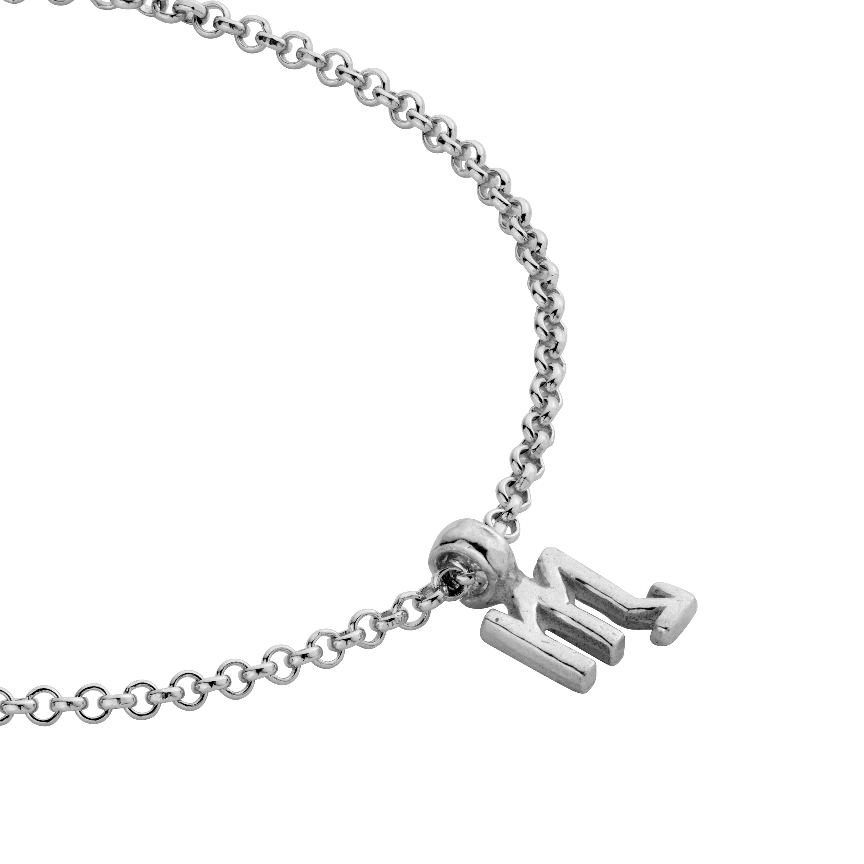 Silver Scorpio Mini Horoscope Chain Bracelet