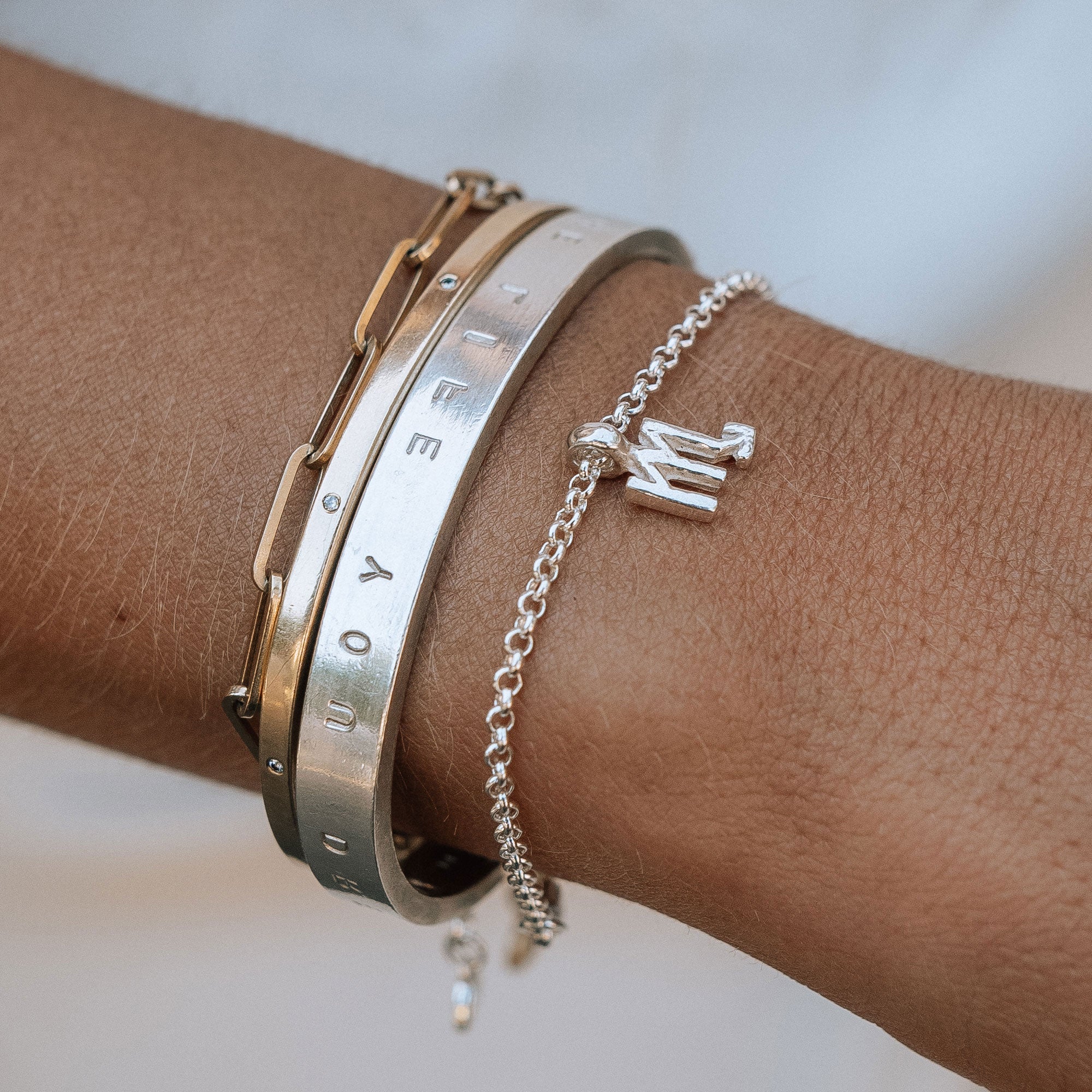 Silver Scorpio Mini Horoscope Chain Bracelet