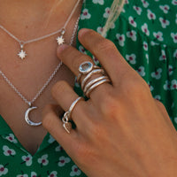 Silver Stack Ring