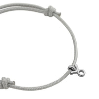 Silver Taurus Mini Horoscope Sailing Rope