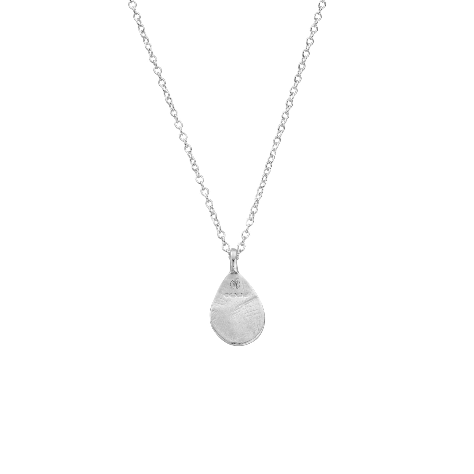 Silver Teardrop Necklace