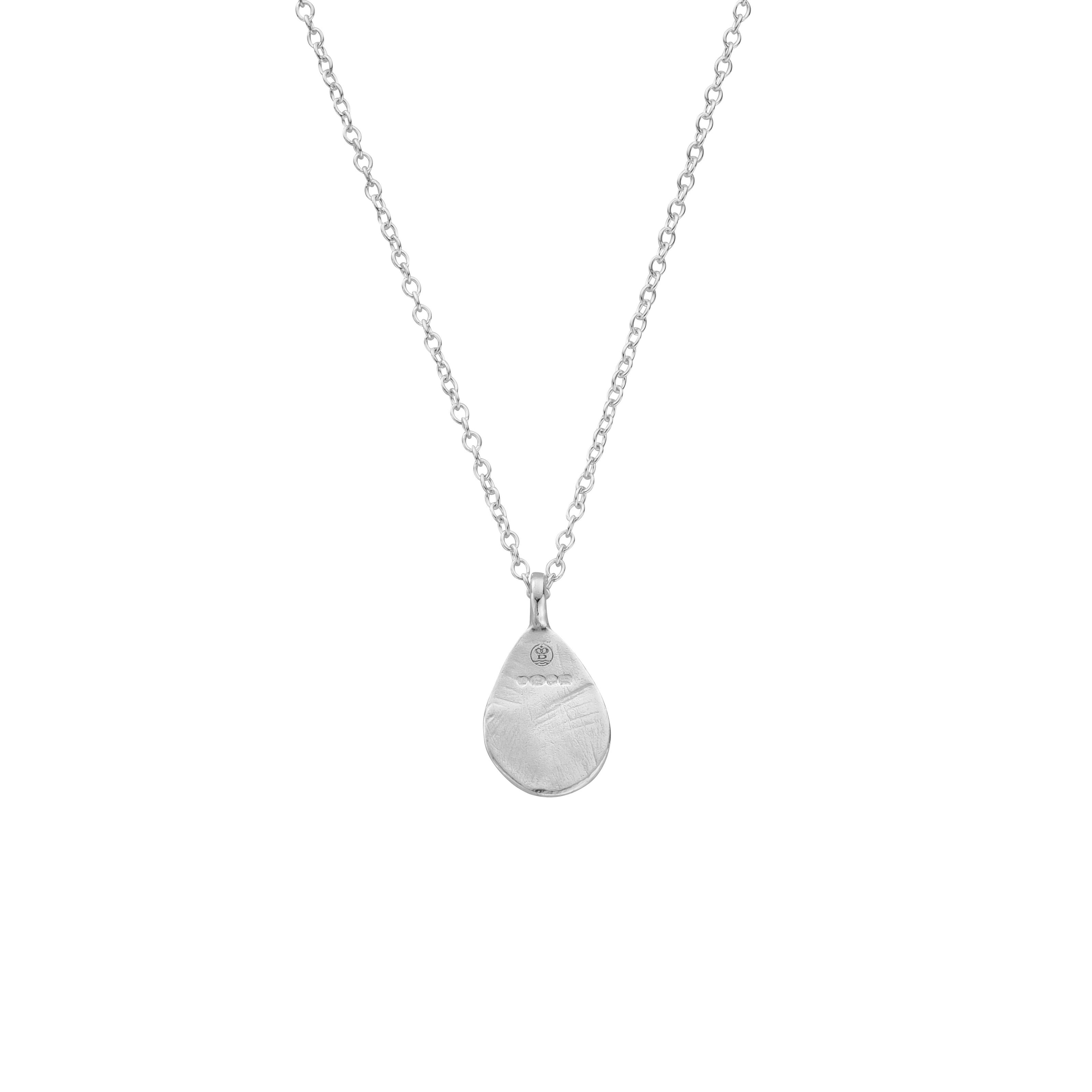 Silver Teardrop Necklace