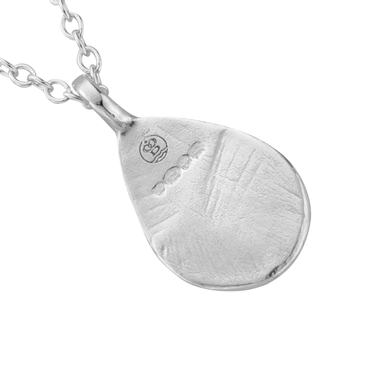 Silver Teardrop Necklace