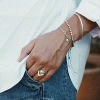 Silver Tiny Trace Chain Bracelet